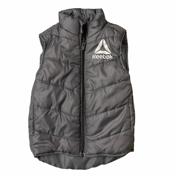Reebok Puffer Vest Gray Size 2T - Picture 1 of 8